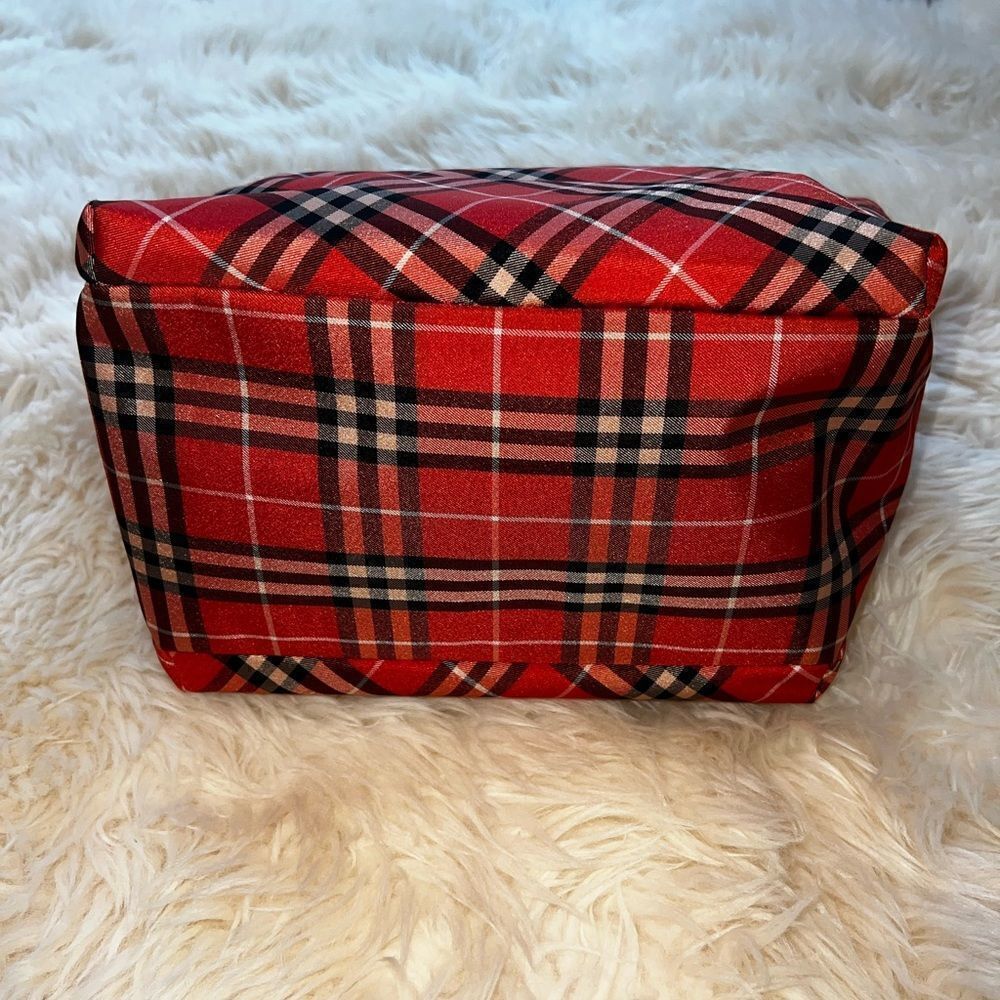 AUTH BURBERRY BAG IN RED/ORANGE!!!! - Picture 8 of 15